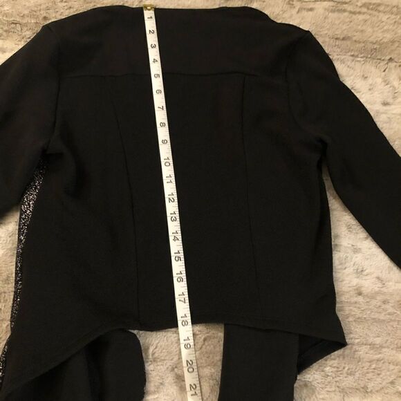 : : Formal Glitter Metallic Crop Jacket : : - Picture 7 of 14
